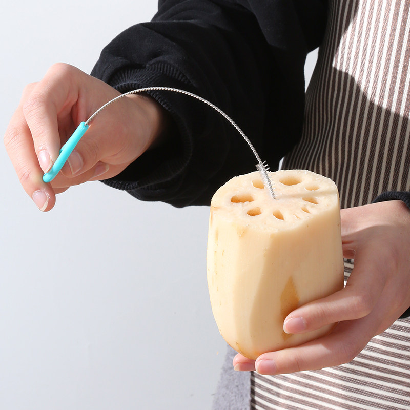 藕洞清洗刷细洗藕神器莲藕孔刷清洁工具奶瓶吸管刷裱花嘴清洗刷子,淘宝优惠券,粉丝福利购,淘宝优惠卷