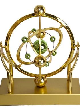 创意宇宙天体混沌摆件永动机