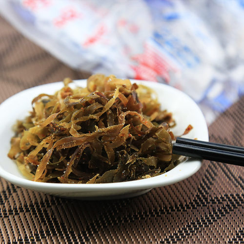 青岛海带丝特产即食干海带丝80后儿时味道厂家直销10袋20袋40袋 - 图1