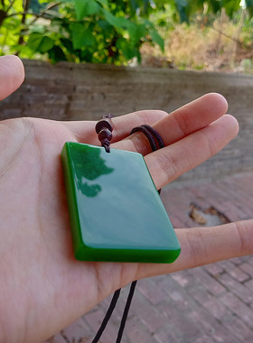 和田玉平安无事牌男女款挂件送礼