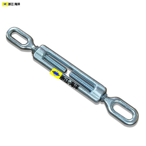 开式索具螺旋扣船用花兰重型花篮螺丝钢丝绳拉紧器CB/T3818-2013 - 图2