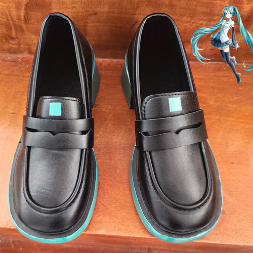 初音未来cos鞋子MIKU公式服配套cosplay虚拟歌手漫展拍照视频直播 - 图1