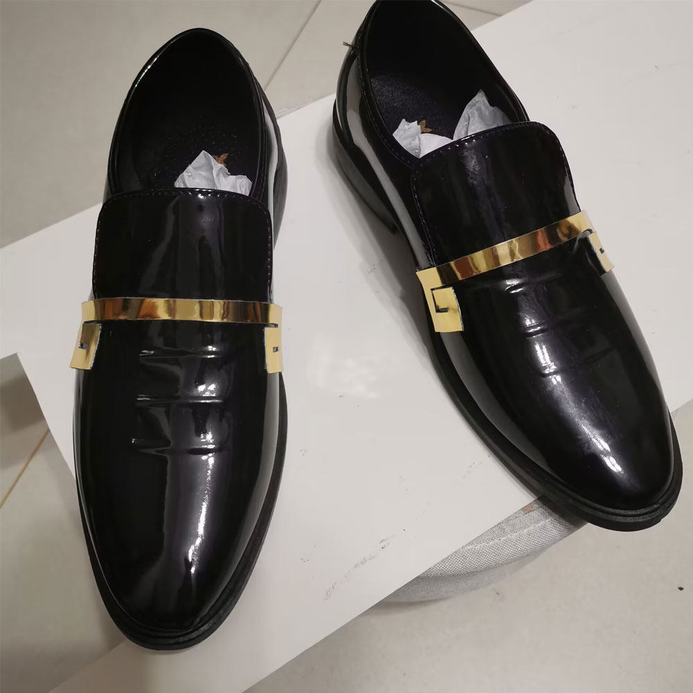 钟离cos鞋子原神cosplay皮鞋靴道具配件游戏同款漫展拍照直播抖音