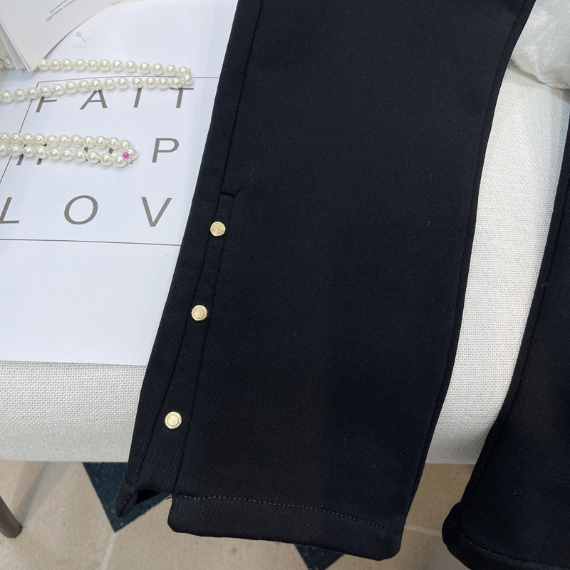 胡子叔大码女装高腰显瘦黑色韩版休闲裤冬季新款加绒加厚显瘦裤子,淘宝优惠券,粉丝福利购,淘宝优惠卷