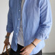 YUXIAN Line Cotton Men's Casual Business Shirt