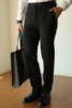 YUXIAN Commuter Anti-Wrinkle Four Seasons Trousers Elastic Basics