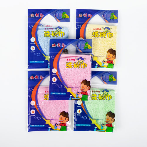 正品油利除木质纤维不沾油洗碗布加厚吸水不掉毛家务清洁厨房抹布 - 图3