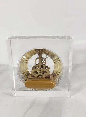 现代北欧样板房透明玻璃水晶金属