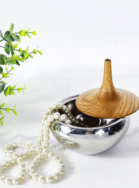 简约茶几不锈钢摆件家用