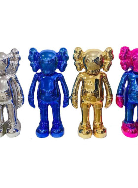 现代暴力熊大摆件客厅玻璃钢落地