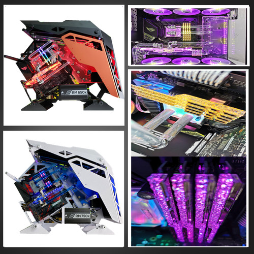 I714700KF/RTX4070S水冷组装电脑主机吃鸡永劫无间高游戏台式整机 - 图1