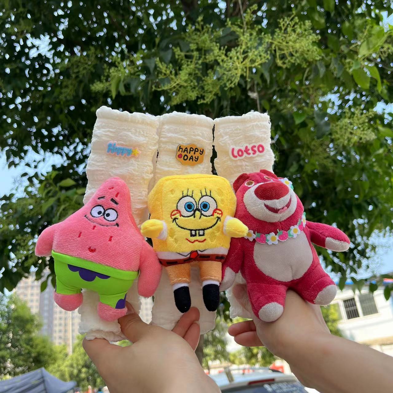 汽车安全带护肩套女卡通网红夏天创意保险带防勒车内用品装饰大全 - 图1