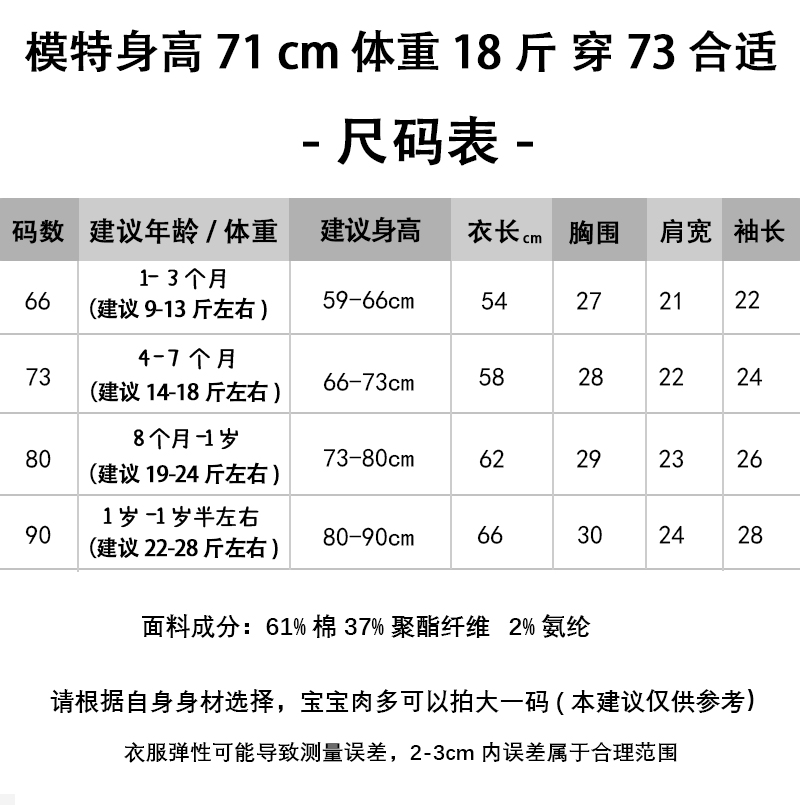 女宝宝春装甜美连体衣婴儿春秋款超萌包屁衣春季长袖哈衣公主爬服 - 图3