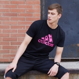 Adidas, летняя спортивная прохладная дышащая футболка, короткий рукав, коллекция 2020 года