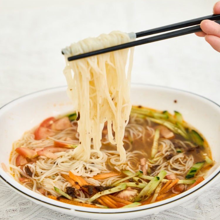 纯素有机胚芽米米线善粮汇有机米线干米粉非油炸细米线汤粉丝早餐-图1