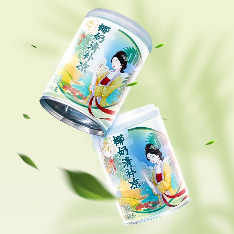 林家铺子椰奶清补凉245g*4罐