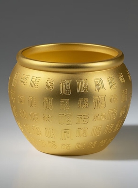 铜师傅福缸财缸铜聚宝盆玄关