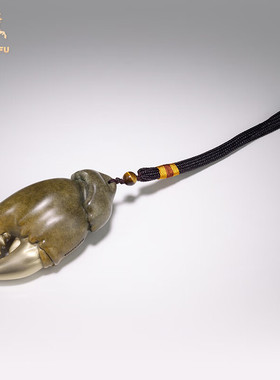 铜师傅手中有钱螃蟹钳摆件送礼