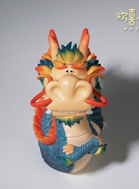 铜师傅欢喜小将二月二龙抬头龙年吉祥物本命年礼物手办工位摆件