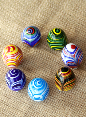 七彩儿童节diy手工小礼品玻璃球