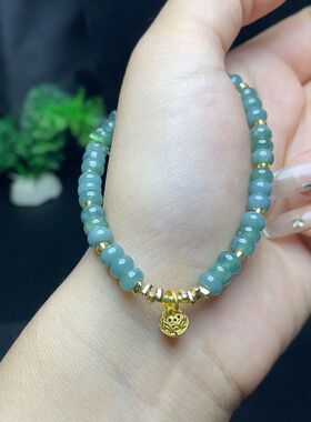 玉阅珠宝女蓝色中国风天然