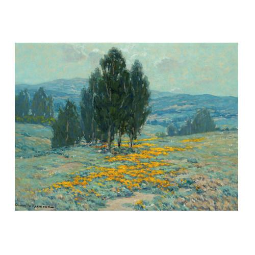 美国 格兰维尔·雷蒙德 Granville Redmond 电子图片风景油画素材 - 图3