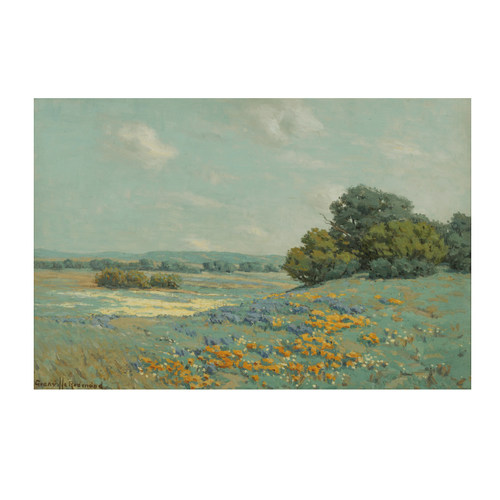 美国 格兰维尔·雷蒙德 Granville Redmond 电子图片风景油画素材 - 图0