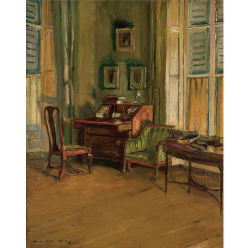 美国 沃尔特·盖伊 Walter Gay 电子画册 室内场景油画装饰画素材 - 图1