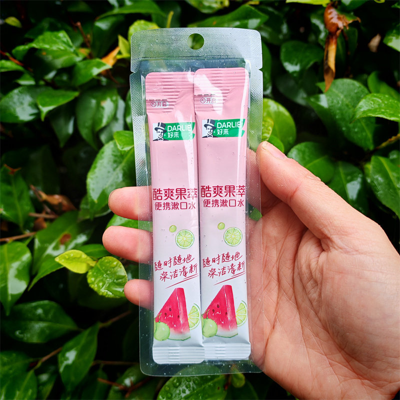好来漱口水果萃清新口气旅行漱口水一次性条状袋装口腔清洁酒店,淘宝优惠券,粉丝福利购,淘宝优惠卷