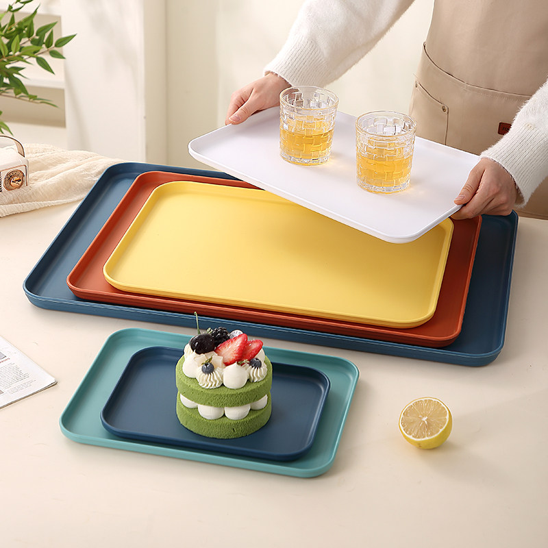 食品级塑料巨大号方盘加厚长方形托盘端菜盘快餐盘家用沥水收纳盘,淘宝优惠券,粉丝福利购,淘宝优惠卷