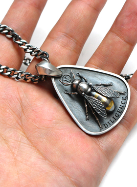 匠艺原创纯银立体挂件小众