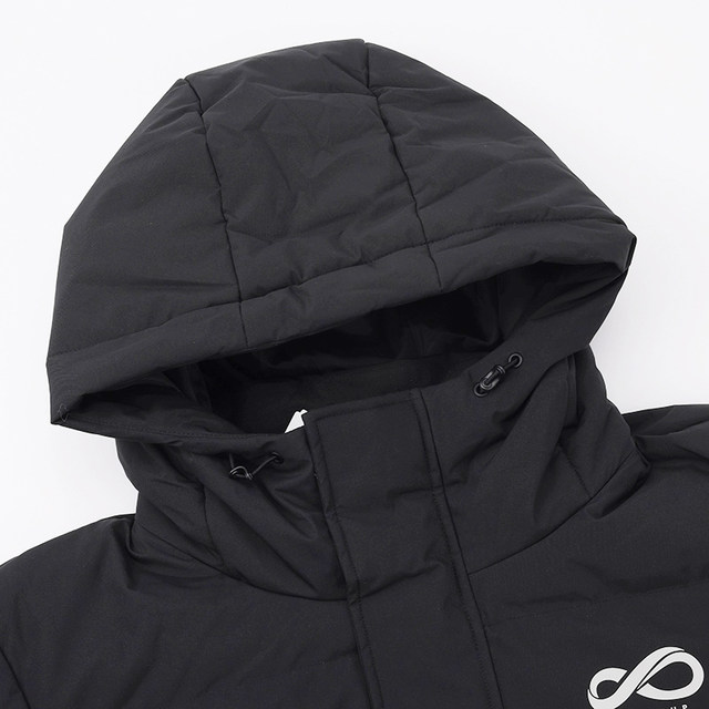 361 Men's Long Down Jacket Warm Hooded Coat