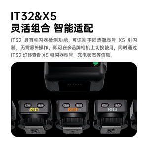【七夕礼物】Godox神牛IT32相机闪光灯ttl高速同步适用徕卡q3 m1110佳能r50索尼zv10富士xm5尼康迷你机顶灯