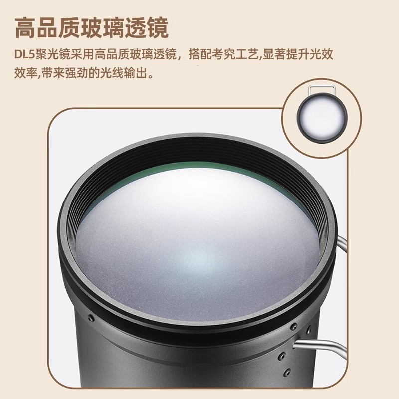 【配件合集】神牛诺力MS RS60R/BI影视灯全彩补光灯变焦透镜回光灯反光罩投影筒聚光镜氛围射灯光效附件全集 - 图0