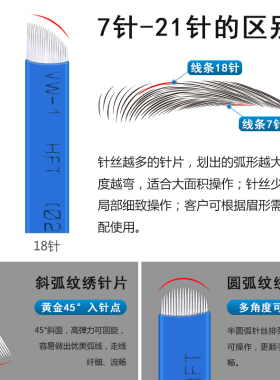 线条打雾针纹绣工具