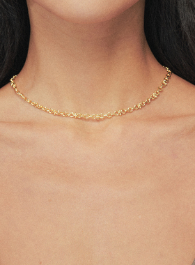 A Ray of Sunlight25秋冬埃及系列沙漠绿洲金属素链项链百搭叠戴