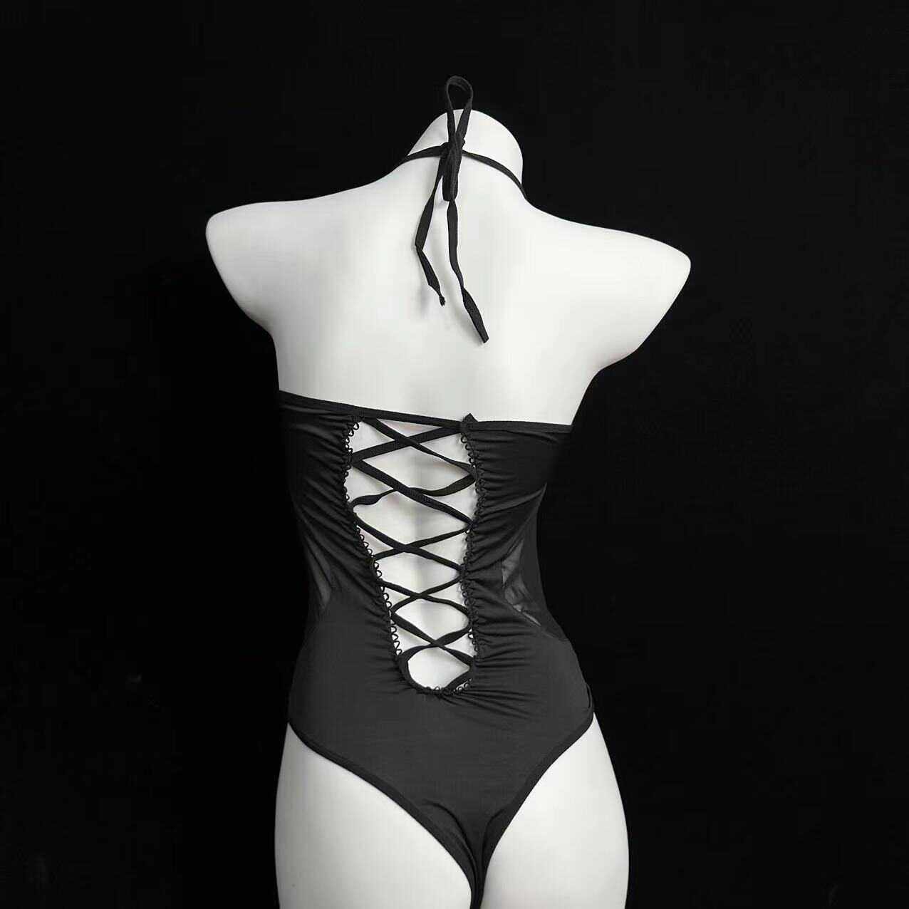 火烧岛 性感内衣绑带连体挂脖可内搭套装,淘宝优惠券,粉丝福利购,淘宝优惠卷