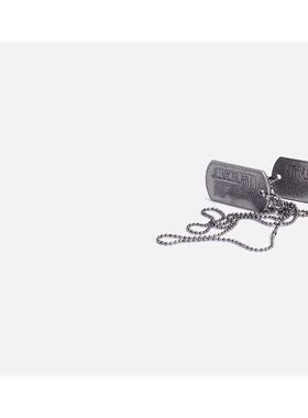 新款游戏周边赛博朋克约翰吊坠狗牌小众个性设计简约精致嘻哈礼物