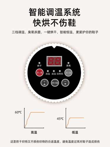 巧巧烘鞋器除臭杀菌家用鞋子烘干机干鞋器儿童快干暖鞋神器烤鞋器-图2