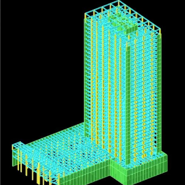 土木工程设计代做桥梁道路建筑结构设计迈达斯pkpm建模计算书CAD-图0