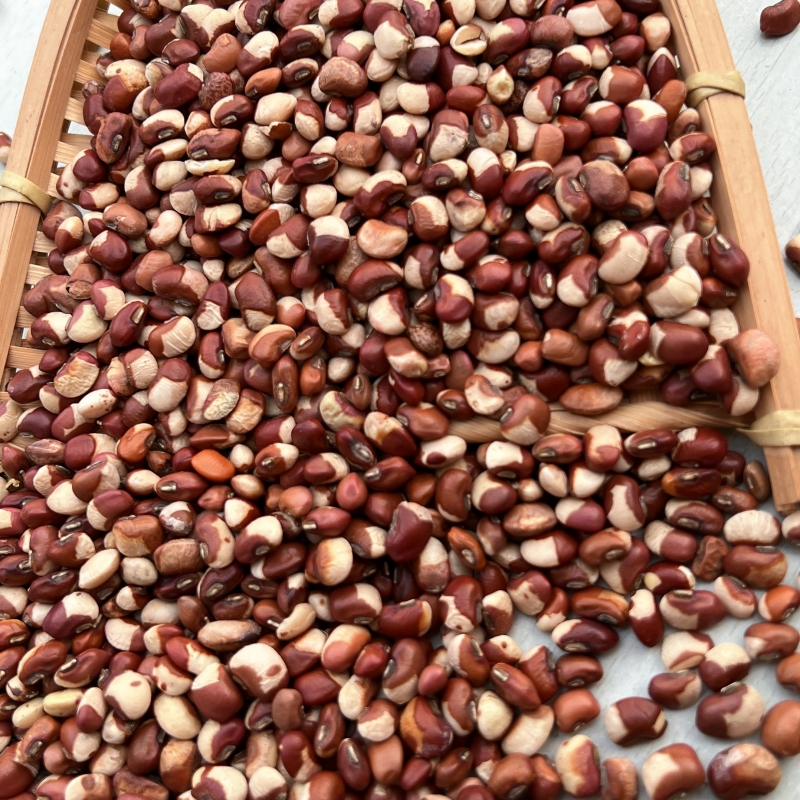 农家自产花豇豆煮粥饭豆粗粮江豆新货红豆子五谷杂粮小花豆5斤装 - 图1