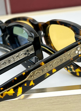 Jacques JMM HULYA绿松石北极星装饰方框太阳镜墨镜男女同款UV400