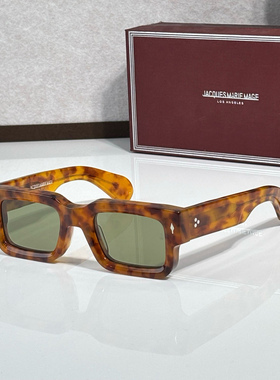 日本手工定制JMM ASCARI醋酸纤维小方框光学眼镜防紫外线太阳镜