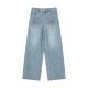 Gesang ດອກ embroidered jeans ຊື່