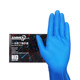 Imported AMMEX dust-free gloves disposable rubber natural latex blue thickened durable nitrile laboratory oil-resistant 100 pieces/box
