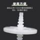 17805 water blocking filter F5 butterfly filter 50mm 0.22um 0.45um 1um 3um PTFE membrane air filter replaces Sartorius CEMS fermentation tank