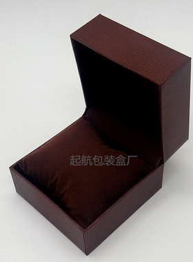 仿皮纹加高手表盒翻盖更显高档