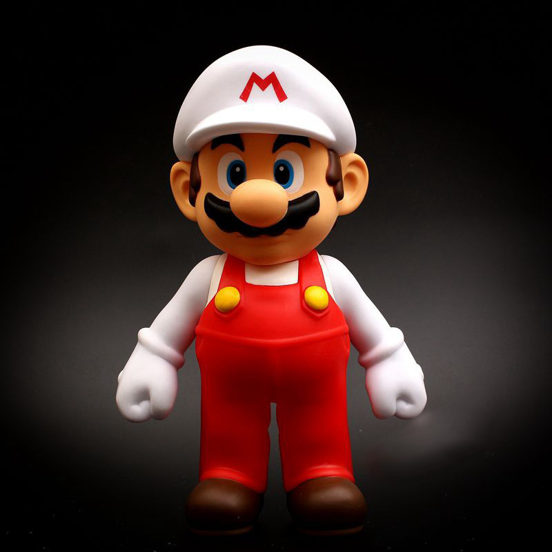 超级玛丽SuperMario马里奥路易耀西公仔玩具手办摆件玩偶可动模型