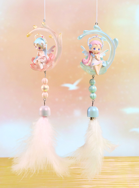 幻梦花仙可爱女孩树脂公仔摆件少女装饰品小夜灯生日礼物
