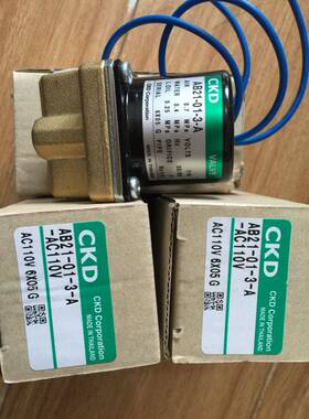 特价CKD电磁阀 AB21-01-3-A-AC110V AC220V AC100V，原装正询价